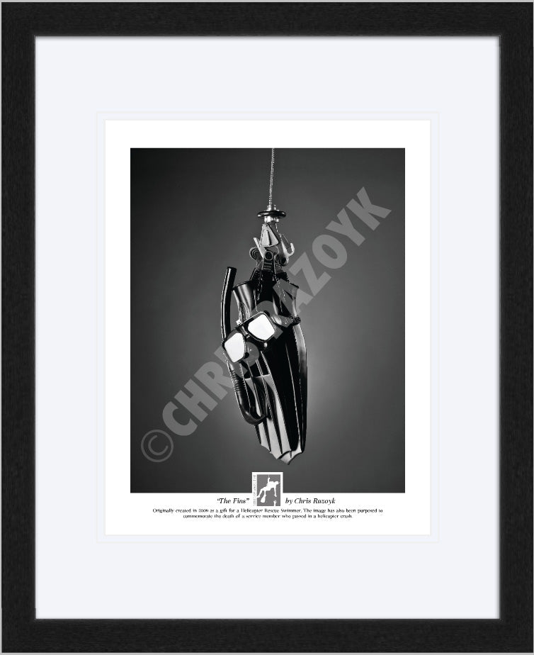 Rescue Swimmer Shop Framed photo